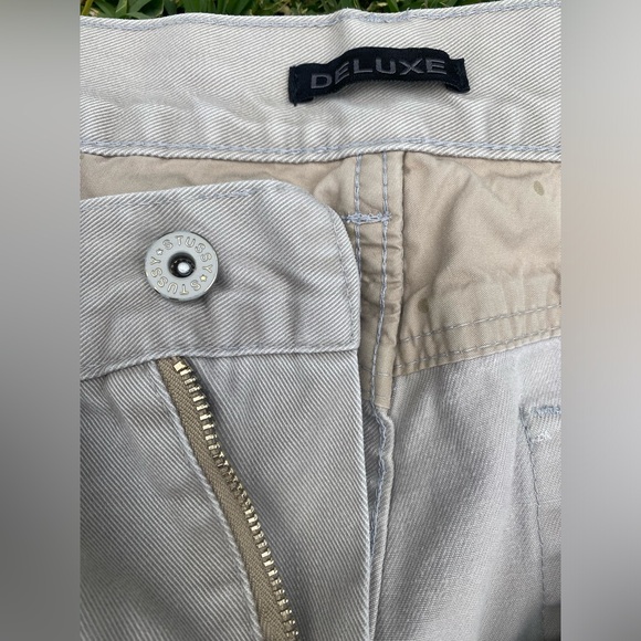 STUSSY DELUXE mens 5 pocket khaki jean - Picture 3 of 9